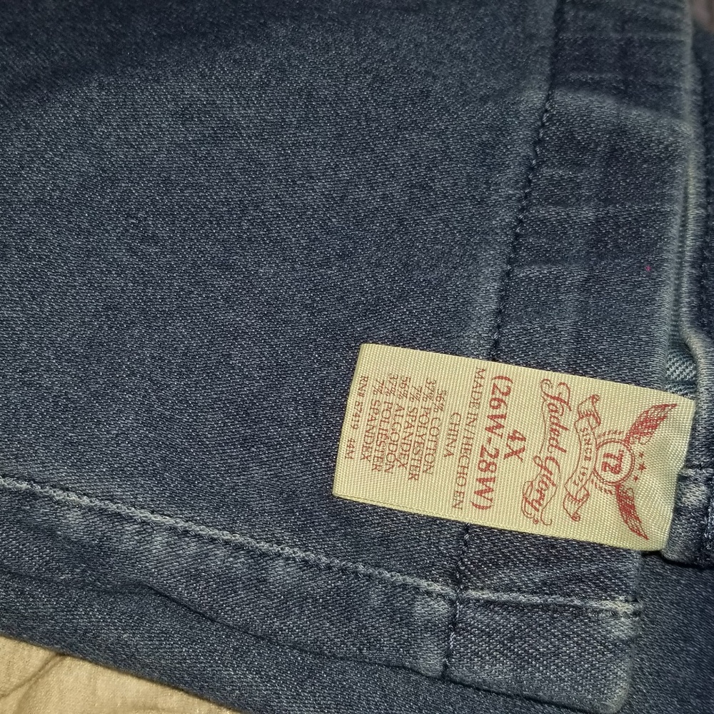 2pr blue jeggings